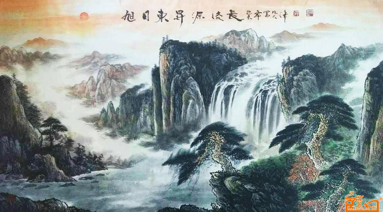 中国著名书画大师宁汉青-作品191